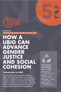 How a UBIG can advance gender justice and social cohesion
